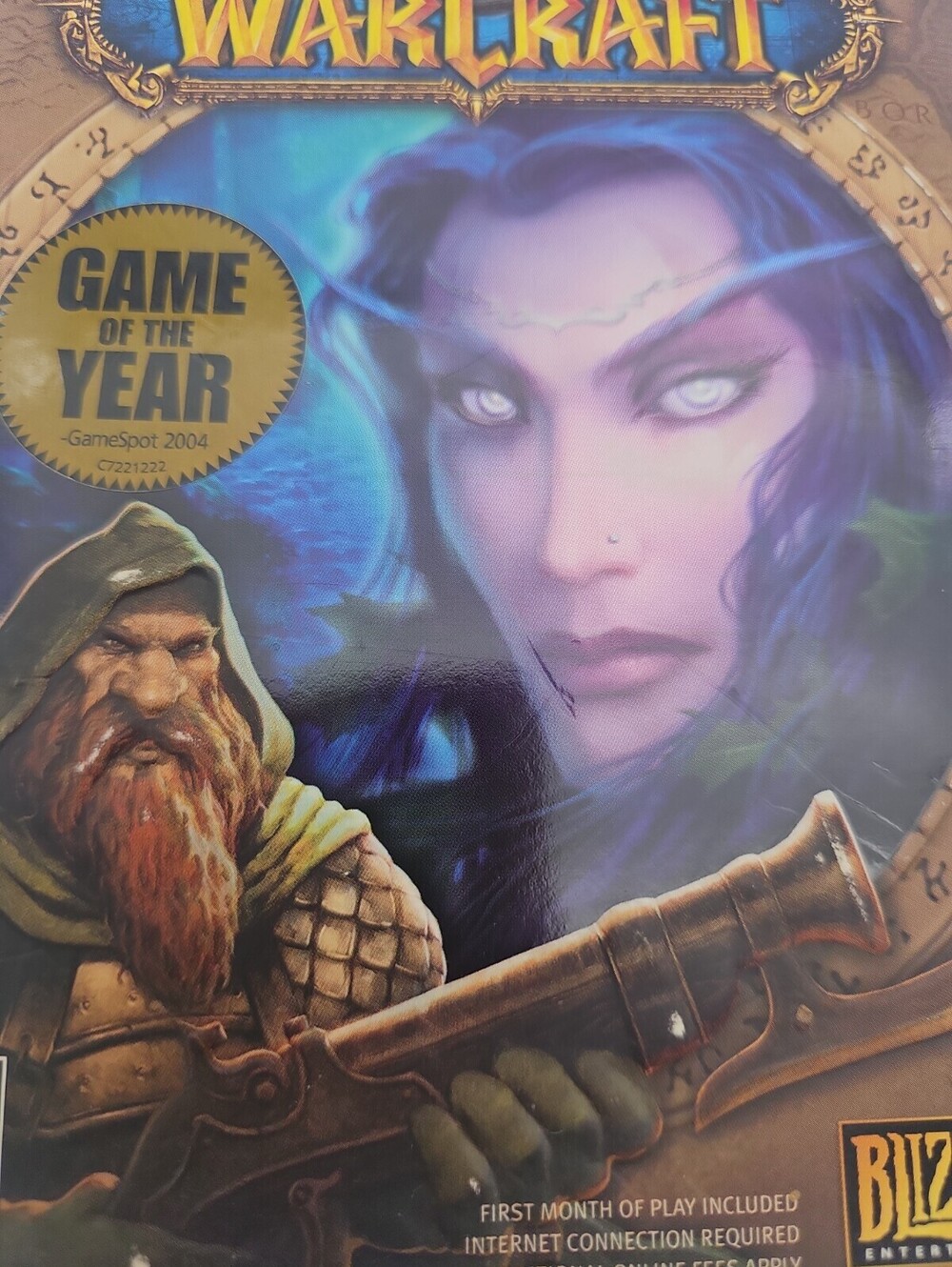 World of Warcraft 2004 PC Game of the Year Edition CIB Big Box Blizzard WoW Mac
